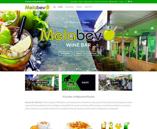 Sito web Melabevowinebar